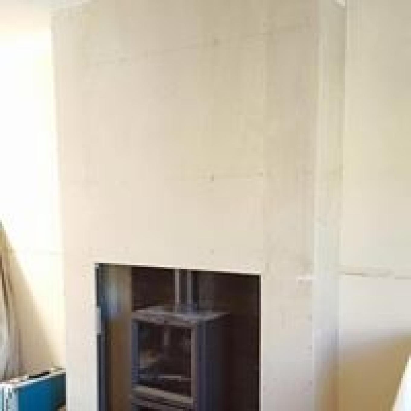 Mid Way through View 5 Midi with  Full Promafour and Promasil False Chimney Breast