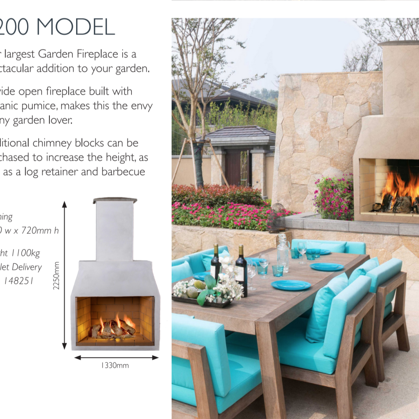 Outdoor Fireplace