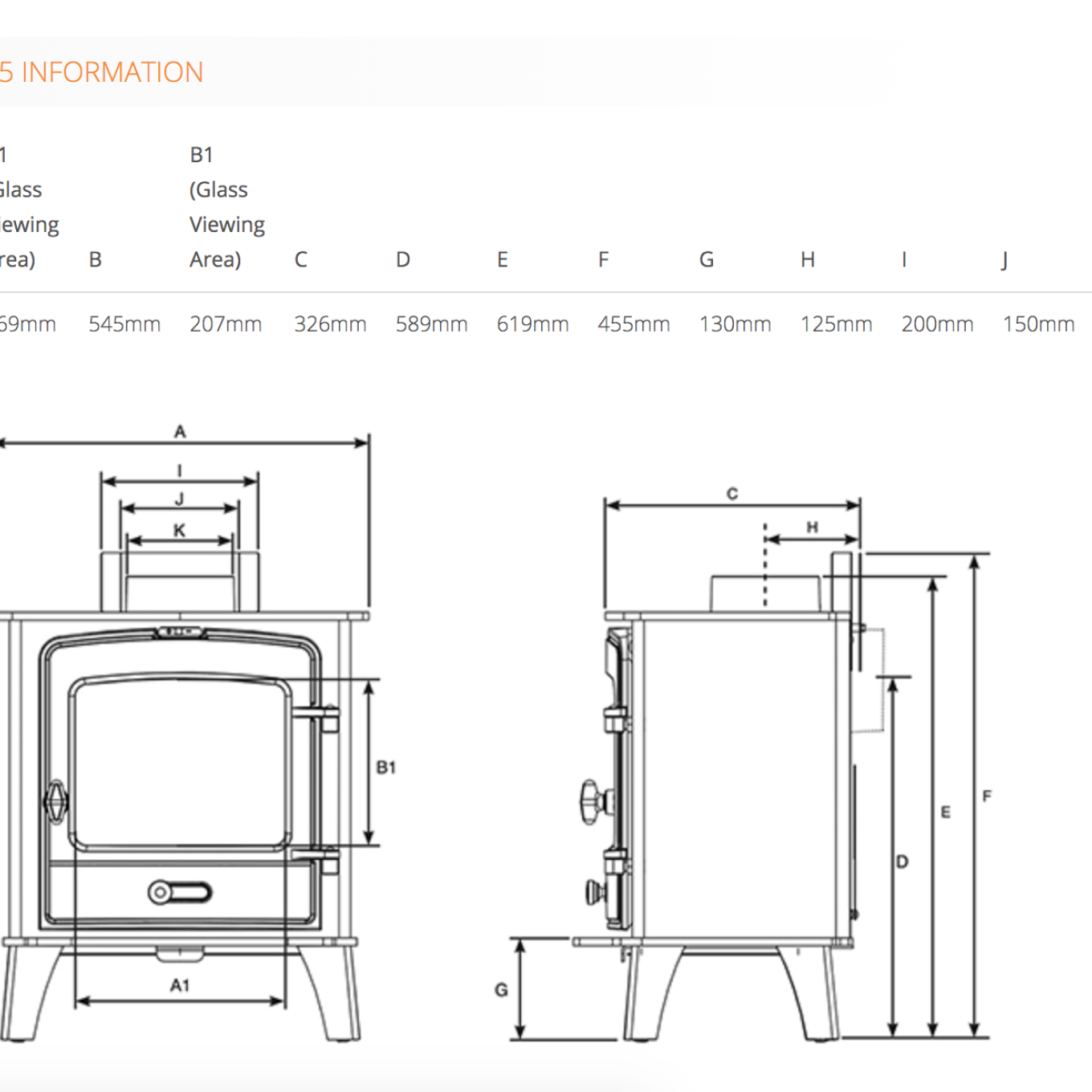 5kw Woodburner 