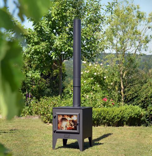 Esse Outdoor Stove Garden, Chimney Fire Outdoor Wood Burner