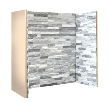 Silver White Split Face Slate