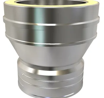 2-125-101 - Flex to Twin Wall Adaptor - Ø 125