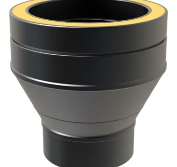 37-125-002 - TWPro MB - Single Wall to Twin Wall Increaser - Ø 125-150mm