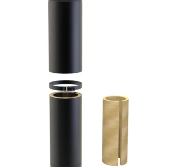 37-125-014 - TWPro MB - Adjustable Pipe 500-880mm - Ø 125