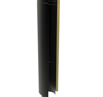 37-125-021 - TWPro MB - Connecting Pipe Starter Length 1000mm - Ø 125