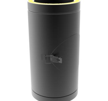 37-125-023 - TWPro MB - Pipe 500mm Door (Non-condensing) - Ø 125