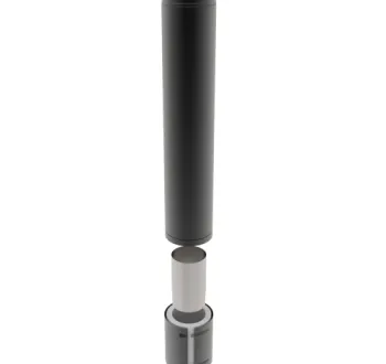 37-150-025 - TWPro MB - Adjustable Connecting Pipe 1000mm - Ø 150