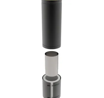 37-150-026 - TWPro MB - Adjustable Connecting Pipe 500mm - Ø 150
