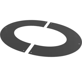 58-125-115 - TWPro MB - 2pc Round Fixed Finishing Plate 45° - Ø 125