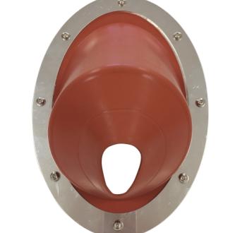 12-YS-71 - MI-Flash - Tent Flashing Red SILICONE Size 45-85mm