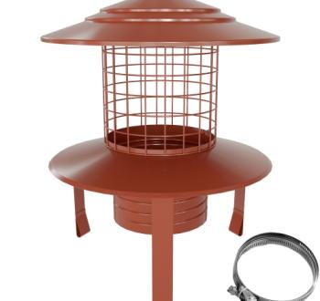 25-125-PHCMT2 - MI-FLEX Pot Hanging Cowl (Terracotta) - Ø 125