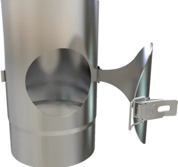 31-150-015 - 250mm Pipe with Door - Ø 150mm