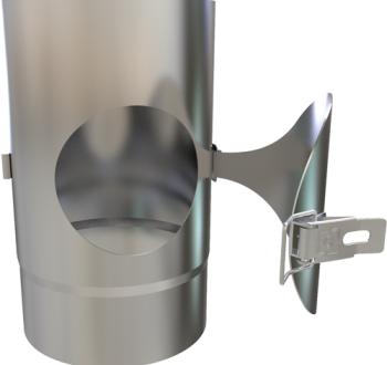 31-150-015 - 250mm Pipe with Door - Ø 150mm