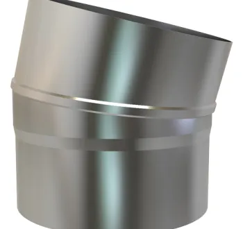 31-125-033 - 15° Elbow - Ø 125mm
