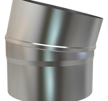 31-125-033 - 15° Elbow - Ø 125mm