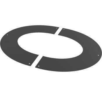 58-150-115 - TWPro MB - 2pc Round Fixed Finishing Plate 45° - Ø 150