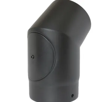 67-150-041 - Smooth 45°135° Elbow with Door - Ø 150mm