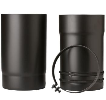 67-125-022 - 250mm 2 Part Adjustable Pipe - Ø 125mm