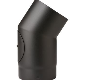 67-150-042 - Smooth 33° Elbow with Door - Ø 150mm