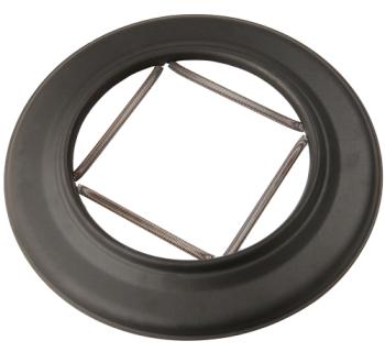 67-150-090 - 90° Rosette Collar (Spring) - Ø 150mm