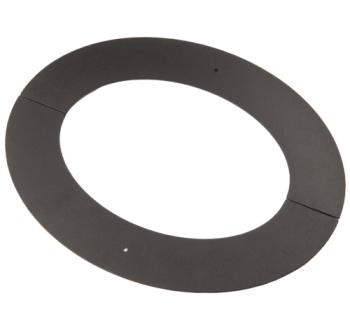 67-150-092 - 45° Angled Split Rosette Collar (Flat) - Ø 150mm