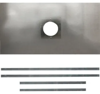 94-REG-F - Register Plate (F) - 900x495 no access hole - Ø 125 150