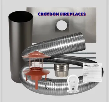 Standard Stove Liner Pack, 316 grade stainless, 5", 12 Metre