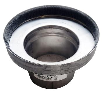 150mm i/d Stainless steel adaptor
