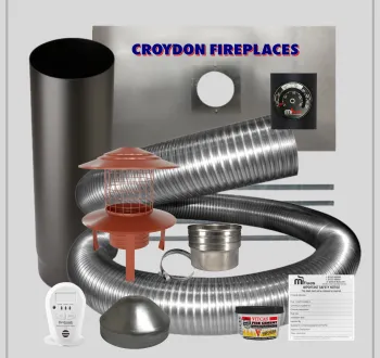 Premium Stove Liner Pack, 316 grade stainless, 6", 12 Metre