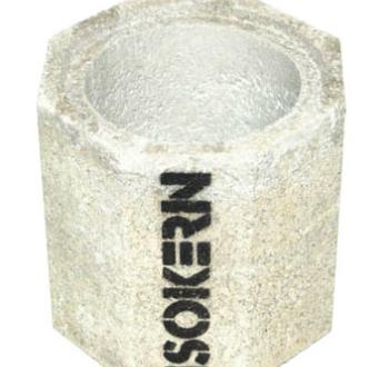 150mm i/d 255x255mm flue block 250mm High