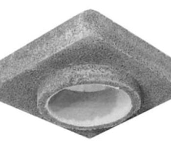150mm i/d 360 Square support block 100mm High