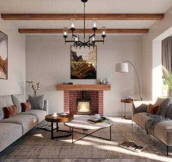 5kW Stirling Woodburning Stove