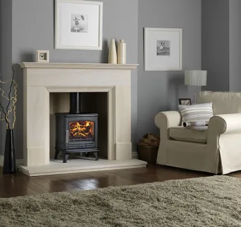 Oakdale in a Fireplace