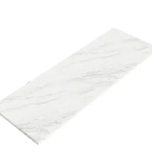 Carrara Marble Hearth