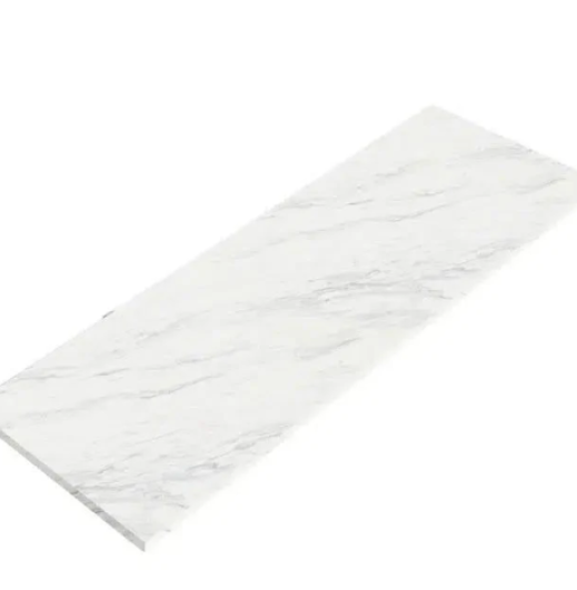 Carrara Marble Hearth