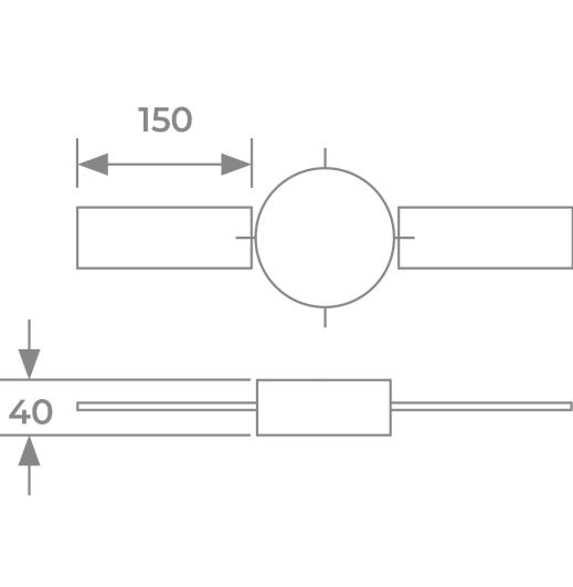 15-125-067 - Roof Support - Ø 125