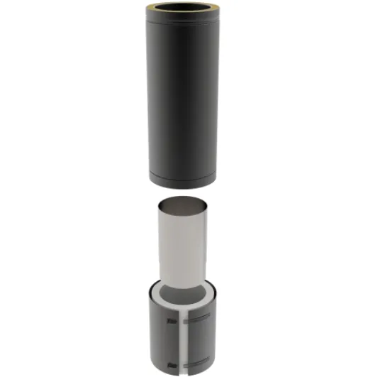 37-150-026 - TWPro MB - Adjustable Connecting Pipe 500mm - Ø 150