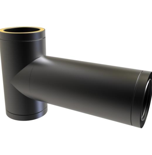 37-150-045 - TWPro MB - Long 90° Tee (450mm) - Ø 150