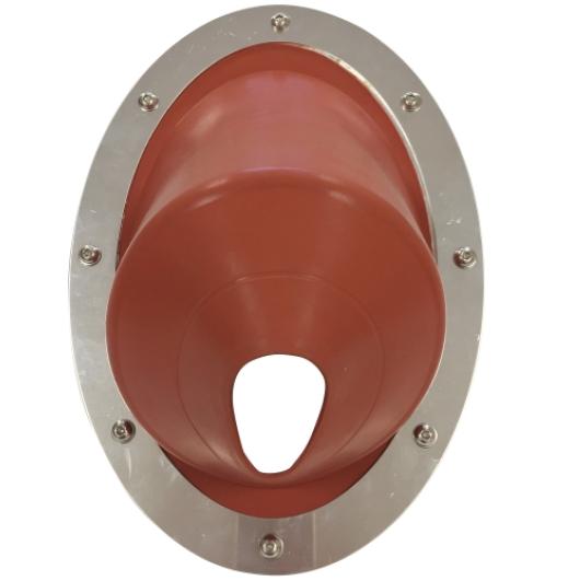 12-YS-71 - MI-Flash - Tent Flashing Red SILICONE Size 45-85mm