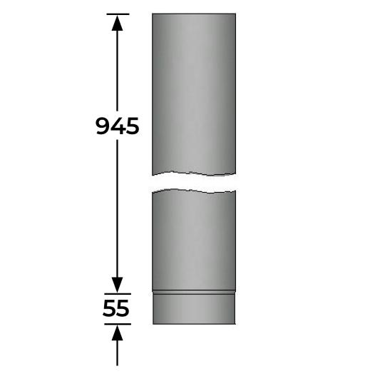 31-150-010 - 1000mm Pipe - Ø 150mm
