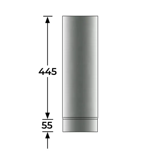 31-150-011 - 500mm Pipe - Ø 150mm