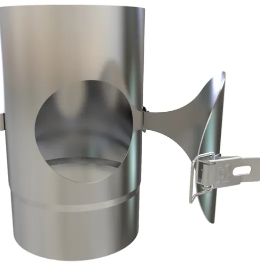 31-125-015 - 250mm Pipe with Door - Ø 125mm