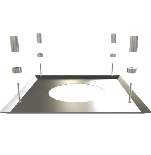 58-150-075 - TWPro MB - Firestop Cover Plate (MB) - Ø 150