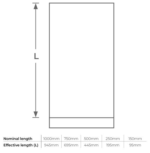 67-150-013 - 150mm Length - Ø 150mm
