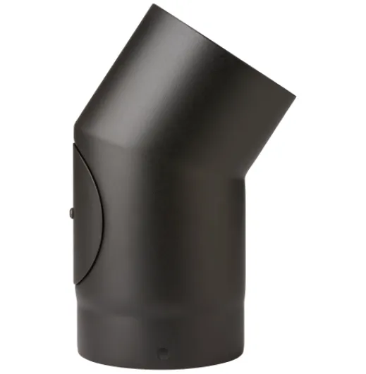 67-150-042 - Smooth 33° Elbow with Door - Ø 150mm
