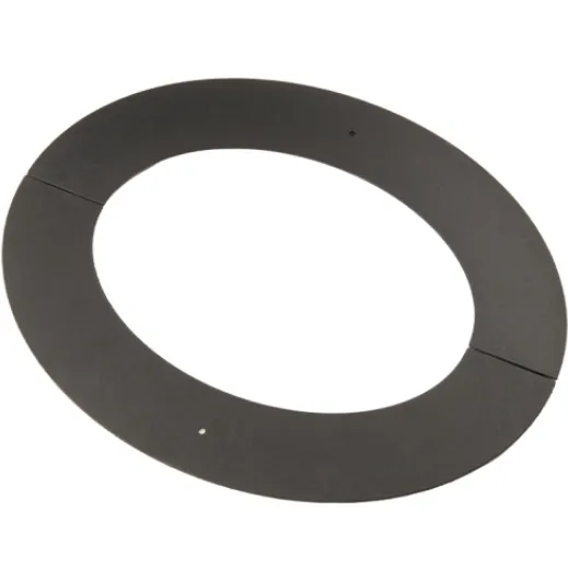 67-125-092 - 45° Angled Split Rosette Collar (Flat) - Ø 125mm
