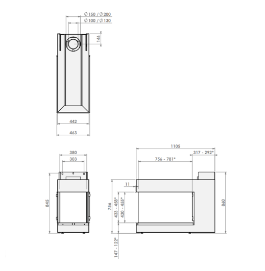 Room Divider Medium 3