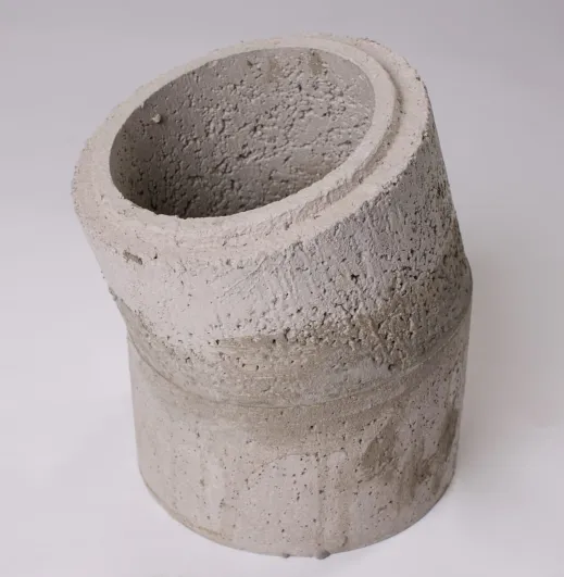 150mm i/d 15 Degree rebated bend