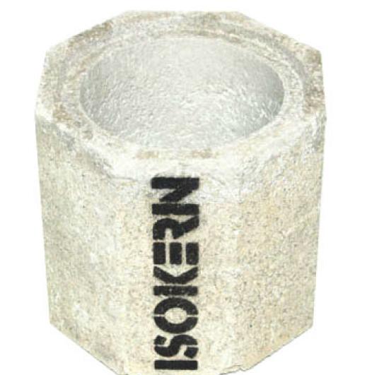 150mm i/d 255x255mm flue block 250mm High