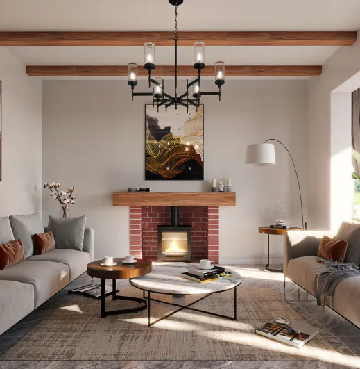 5kW Stirling Woodburning Stove